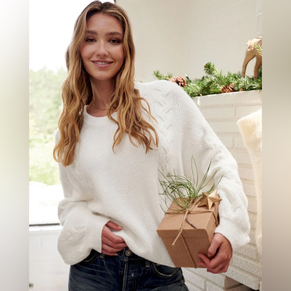 Splendid collection Natalia lightweight blend wool sweater M